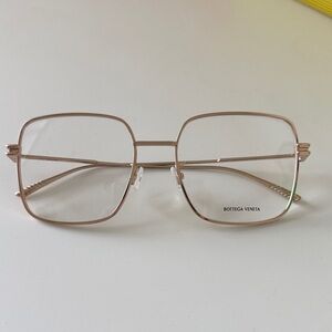 Bottega Veneta Luxurious Gold-Tone Glasses